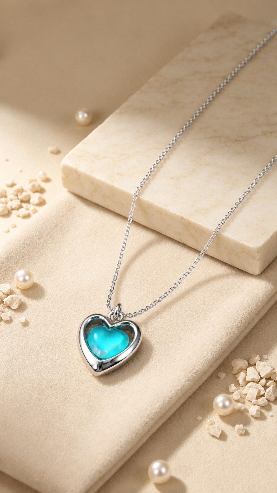 Aurelia Heart Pendant